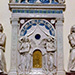 Luca della Robbia, a Florentine sculptor who created works in marble and terracotta, is perhaps best known for his glazing technique which protected the color and detail of his work.