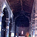 Inside the Church of Santa Margherita d'Antiochia.