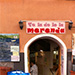 Fish and chips on the main street of Riomaggiore, Cinque Terre.