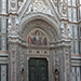 Entrance to the Duomo.