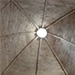 This ceiling in the Church of San Giovanni is of similar design and structure as the Pantheon in Rome.