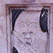 Details found in the marble throughout the church.