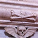 Details found in the marble throughout the church. 